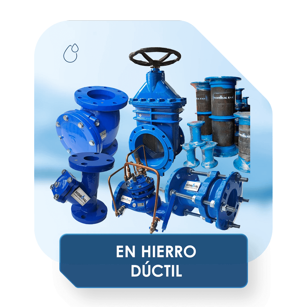 Accesorios hidráulicos en hierro dúctil
